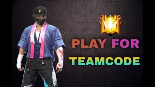 Free Fire Live Stream Tamil |  Play With Teamcode