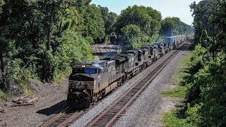 NS July Saturday Railfanning at Spartanburg with 25A/27A combo 7/6/24