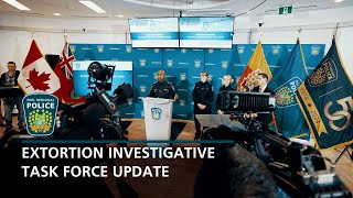 Extortion Investigative Task Force Update