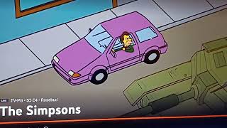 Did the Simpsons just prodict that guy was gonna survive the crushed car in Ukraine?