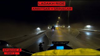 LADAKH || EPISODE 04 || AMRITSAR TO SRINAGAR || PART 2 || BMW G 310 GS || RAHUL G MALAGHAN