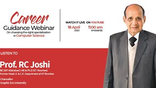 Graphic Era University | Career Guidance Webinar | 18th April 2020