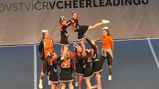 Team Cheer Peewee Novice VSK Univerzita Brno   Tigers Tigers Peewee at CZCN 2019