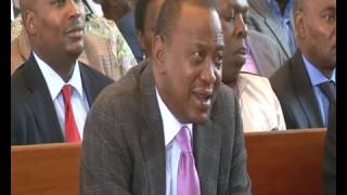 President uhuru kenyatta soft side - gets teary