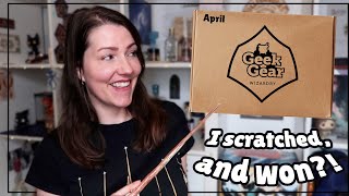 Unboxing GEEK GEAR WIZARDRY: HARRY POTTER Box (April ’21)