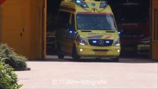 A1 Ambulance 12-142 met spoed In Haarlem