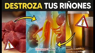 ESTOS ALIMENTOS DESTROZAN tus RIÑONES 😱🔴