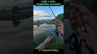 Andzi pierwszy rzut #shorts #łowienieryb #wedkarstwo #naukawedkarstwa #pierwszyraz #fishing #ryby