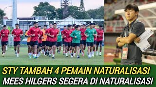 SHINTAEYONG GEMBIRA!!! 4pemain keturunan akan di naturalisasi MEES HILGERS segera di proses