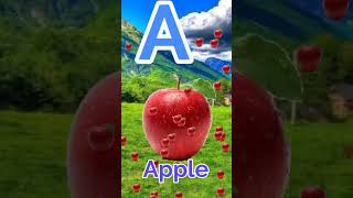 A for apple