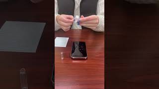 PT. 2 how to apply liquid glass! ASMR style! #cellhelmet #glassprotection #newphone #liquidglass