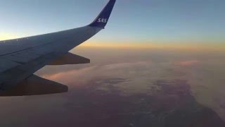 Christmas flight over Sweden 2016