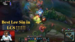 100T Closer Insane Lee Sin Play That Won Them The Title - 100T VS TL