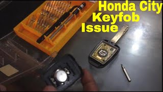 Honda City Keyfob Issue Solved #hondacity #carmaintenance