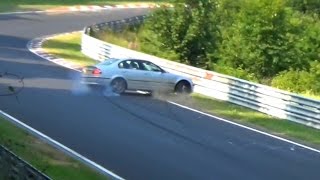 Highlights Nordschleife Touristenfahrten CRASH, ACTION, nice cars & Sounds 2.7.15