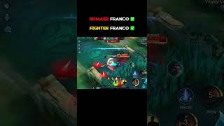 Fighter franco🔥 #shorts #ytshorts #mlbb #mobilelegends #moomton #shortsviral