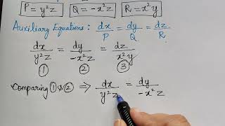 problem 5|| lagranges's linear partial differential equations