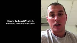 Dep. DA Barrett Von Esch