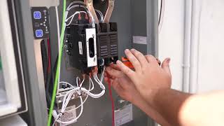 Mounting & Wiring the Automatic Transfer Switch ATS - (Video 5 of 12)