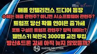 [팍스경제TV] 애플 인텔리전스 드디어 등장 / 트럼프 당선 확률 연이은 증가세 / 젤렌스키 북한군 3000명 교전 투입