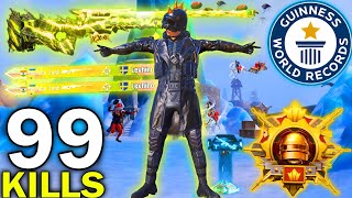 99 KILLS!🔥BEST LANDING IN NEW MODE ICEMIRE FRONTIER🥵PUBG Mobile