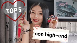 TOP 5 CÂY SON HIGH-END YÊU THÍCH NHẤT | Review | MIMI OFFICIAL