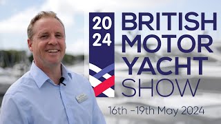 Ken Knight invites you to join Princess Motor Yacht Sales at the British Motor Yacht Show 2024