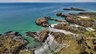 Helleren and Ognasanden Norway - 4k drone footage - DJI Mini 3 Pro