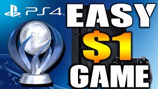 Easy Platinum Trophy 2023 $1 PS4 Cheap Game