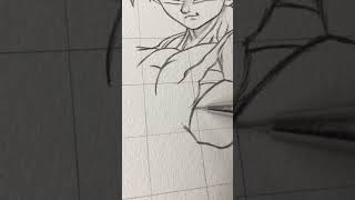 GOKU Drawing 😊 #shorts #goku #youtubeshorts