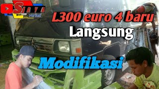 proses modifikasi L300 euro 4