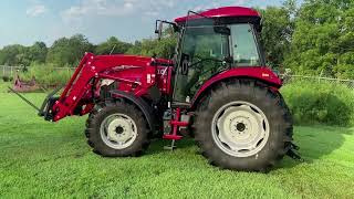 **Used**  2023 TYM T1104 Cab 110 horsepower tractor available at Tatum Motor Company in Anderson Mo