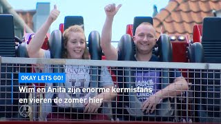 🎢 Wim en Anita zijn enorme kermisfans en vieren de zomer hier | Hart van Nederland