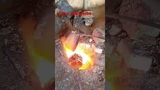 aluminium sand casting mass factory process for beautiful design #aluminium #factoryprocess #amazing