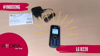 Inboxing - Celular LG B220