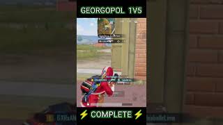 #995 | GEORGOPOL CLUTCH EASILY FINISH 😱 | #shorts #bgmiindia #pubgmobile #indiakabattlegrounds