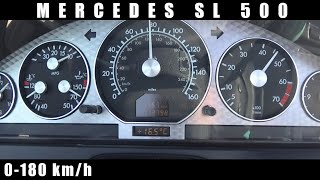 2001 Mercedes SL500 Acceleration