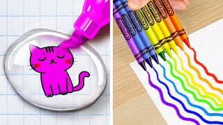 A+ DIY SCHOOL SUPPLIES! 🎒✨ Elevate Your School Essentials with These Genius Ideas! Boost Your ART!