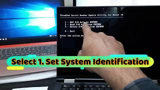 How to Update Serial Number,Type and UUID in Bios, Lenovo Thinkpad | Machine Serial Number invalid