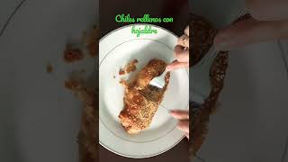 Deliciosos #chiles rellenos 🌶️🌶️🌶️!!!!  #claritadefeña #mexicanfood #comidamexicana