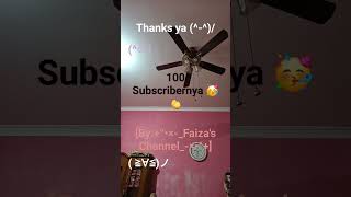 Thanks ya!!🥳👏 Happy 100 subscribers!!#happy100subscribers#fyp#shorts#fypage#masukberanda