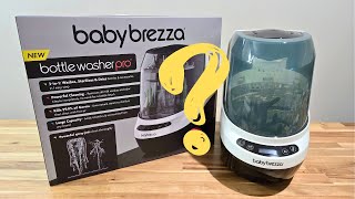 Can It Clean Bottles Well!? - Unbox & Test The Baby Brezza Bottle Washer Pro!