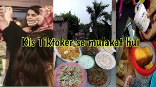 Ammi Ke Gher Dawat | Tiktoker Bawa G Sialkot Silent Girl | Aj Weather Boht Acha Tha