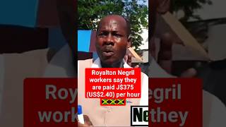 Hand-to-mouth wages are Unsustainable - Royalton Staff 🇯🇲🇯🇲🇯🇲 #jamaica #hanover #negril