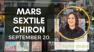 Mars in Gemini Sextile Chiron in Aries - September 18, 2022