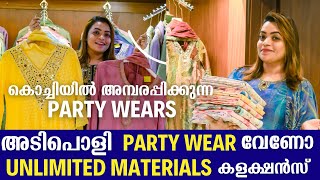 🤩 കൊച്ചിയിൽ അമ്പരപ്പിക്കുന്ന Party Wear Collections for Women / Party Wear Kurti Sets in Kochi 💃