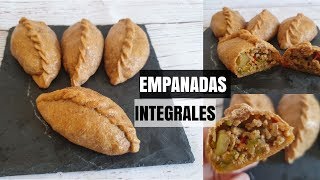 Empanadas rellenas Integrales | Al horno #empanada #integral