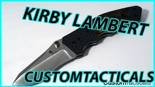 Kirby Lambert Justice Folder Cocobola Carbon Fiber Knife Review