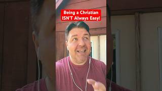 BEING A #CHRISTIAN AIN’T EASY BUT… #pastorjeff #church #Bible #inspiration #independenceday #God ✝️