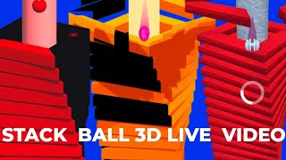 E P. 15 STACK BALL 3D GAME  PLAY LIVE VIDEO❤️‍🔥🥎